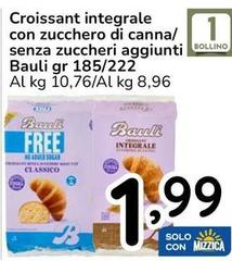 Bauli - Croissant Integrale Con Zucchero Di Canna/ Senza Zuccheri Aggiunti