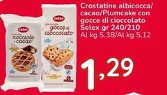 Selex - Crostatine Albicocca/Cacao/Plumcake Con Gocce Di Cioccolato
