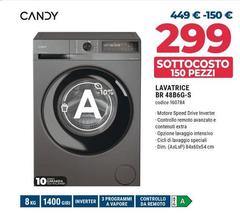 Candy - Lavatrice BR 48B6G-S