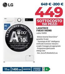 LG - Lavatrice F4R3011NSWB