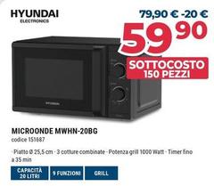 Hyundai - Microonde MWHN-20BG