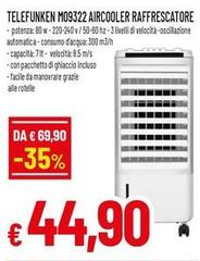Telefunken - M09322 Aircooler Raffrescatore