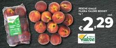 Filiera Valore Bennet - Pesche Gialle 