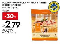 Riccione Piadina - Piadina Romagnola IGP Alla Riminese