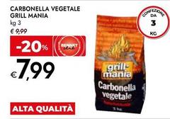 Grill-Mania - Carbonella Vegetale