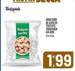 Todavida - Arachidi In Guscio Tostate