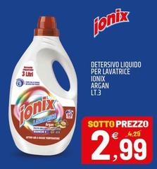 Ionix - Detersivo Liquido Per Lavatrice  Argan