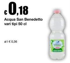 San Benedetto - Acqua