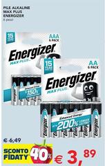 Energizer - Pile Alkaline Max Plus