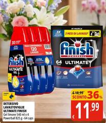 Finish - Detersivo Lavastoviglie Ultimate