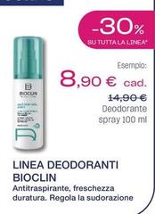 Bioclin - Linea Deodoranti
