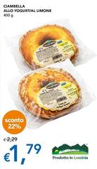 Valdiporro - Ciambella Allo Yogurt/ Al Limone