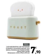 Luce -  Decorativa Led Tostapane