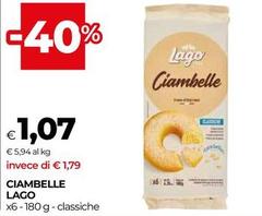 Lago - Ciambelle