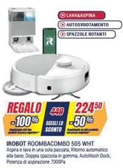 iRobot - ROOMBACOMBO 505 WHT