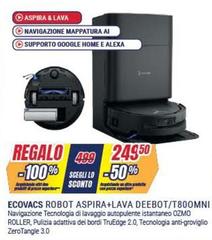 Ecovacs - Robot Aspira+lava Deebot/T800MNI