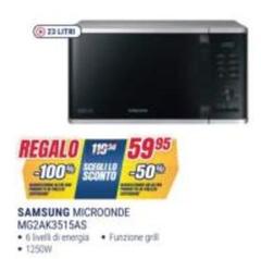 Samsung - Microonde MG2AK3515AS