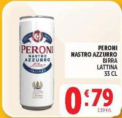 Peroni - Nastro Azzurro Birra Lattina