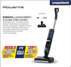 Rowenta - Lavapavimenti X-Clean 5 Pro Gz5436