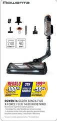 Rowenta - Scopa Senza Filo X-force Flex 14.8 RH9B74WO