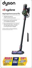 Dyson - V8 Cyclone Aspirapolvere Senza Filo