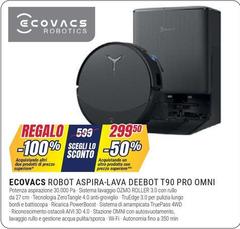 Ecovacs - Robot Aspira-lava T90 Pro Omni