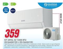Olimpia - S2 12000 Btu Os-Saqh12ei + Os-Caaqh12ei