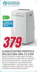 Olimpia splendid - Climatizzatore Portatile Dolceclima Aira 12 G Nw
