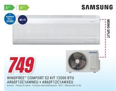 Samsung - WIN DFREETM COMFORT S2 KIT 12000 BT U AS1600F12CCIAWNEU