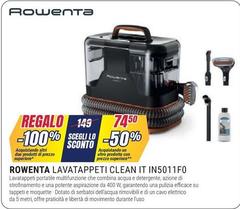 Rowenta - Lavatappeti Clean It In5011f0