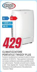 Argo - Climatizzatore Portatile Twiggy Plus