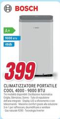 Bosch - Climatizzatore Portatile Cool 4000-9000 Btu