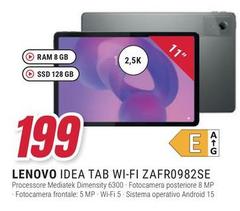 Lenovo - Idea Tab Wi-fi Zafr0982se