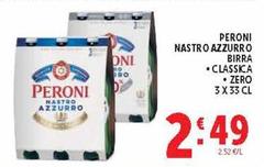 Peroni - Nastro Azzurro Birra Classica/ Zero