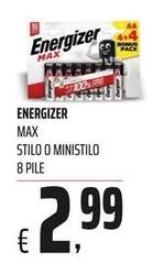 Energizer - Max Stilo O Ministilo