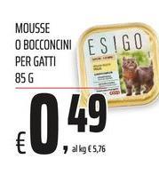 Mousse O Bocconcini Per Gatti