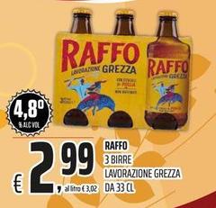 Raffo - 3 Birre Lavorazione Grezza