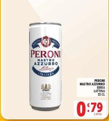 Peroni - Nastro Azzurro Birra Lattina