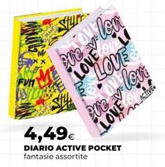 Love - Diario Active Pocket