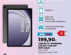 Samsung - Galaxy Tab A9+ Wifi Gray
