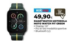Coop - Smartwatch Moto Watch Fit Green