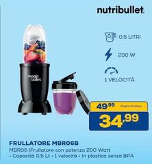 Nutribullet - Frullatore MBR06B