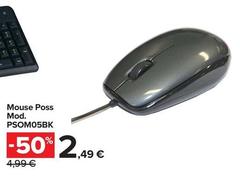 Mouse Poss Mod. PSOM05BK