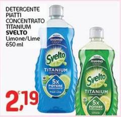 Svelto - Detergente Piatti Concentrato Titanium