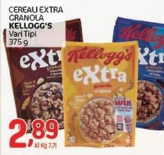 Kelloggs - Cereali Extra Granola