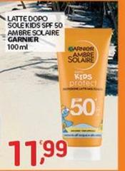 Garnier - Latte Dopo Sole Kids Spf 50 Ambre Solaire