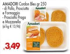 Amadori - Cordon Bleu/di Pollo/Prosciutto E Formaggio/Prosciutto Praga E Mozzarella
