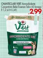 Chanteclair - Ammorbidente Concentrato Bebe Essenza Talco 60 Lavaggi