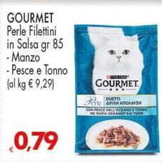 Gourmet Purina - Perle Filettini In Salsa