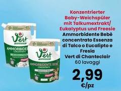 Vert - Ammorbidente Bebe Di Talco O Eucalipto E Fresia